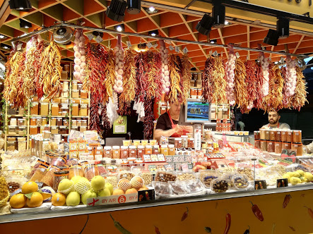 La Boqueria, a must visit in Barcelona