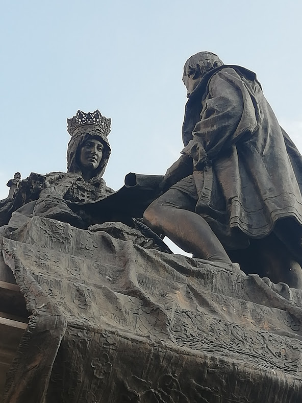 Visit to the Columbus & Queen Isabella monument in Granada.