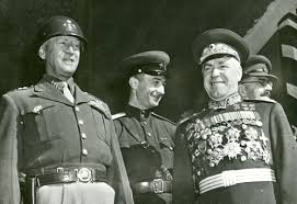 Patton met Zhukov in Berlin after the war. 