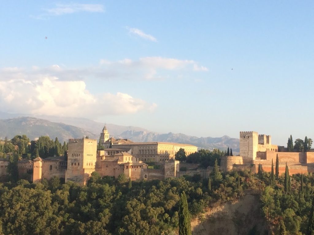 During our journey through to Spain,  we brought a visit to the Alhambra in  Granada.