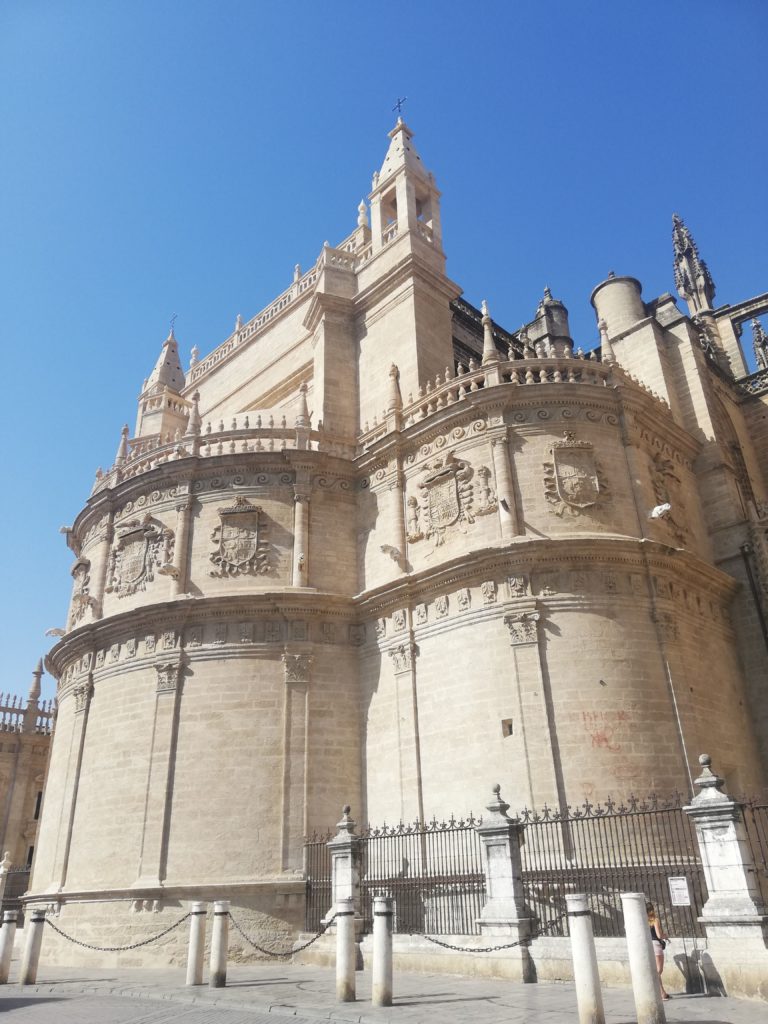 The enormous Cathedral of Seville