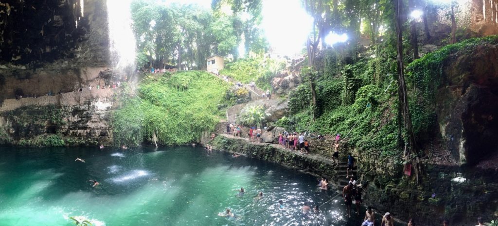 Cenote Zaci, Valladolid, Mexico