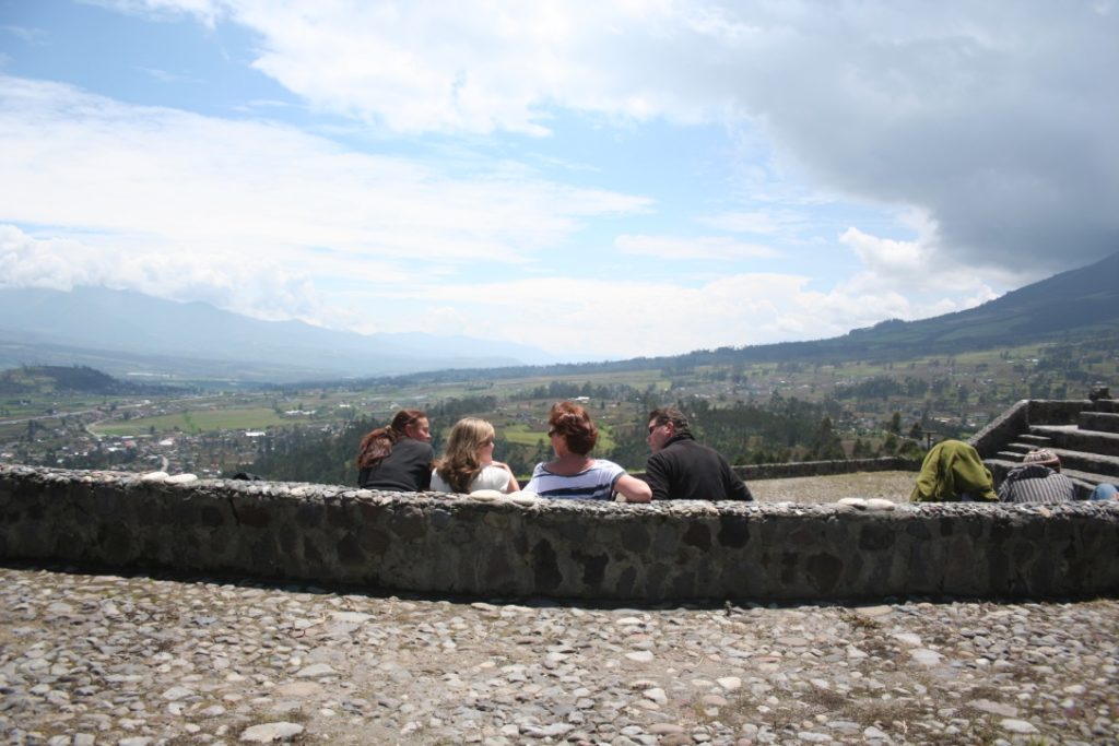 When you visit the Condor Park you get nice views of Otavalo & surroundings 