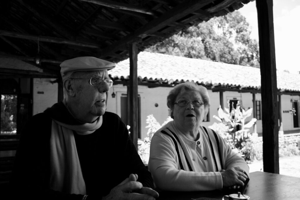 Photo of my parents, 2008, Guachalá, Ecuador