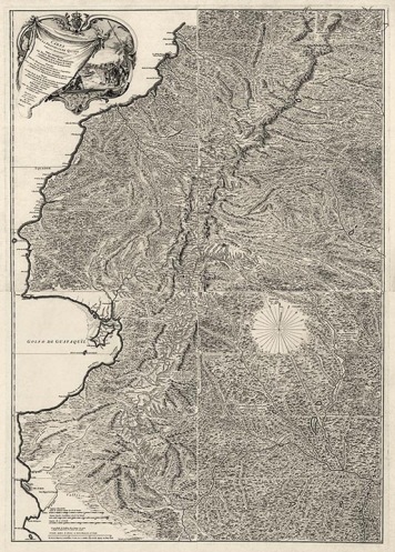 Maldonado’s map of the Audiencia de Quito