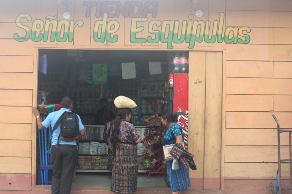 Streetview Sololá, central highlands of Guatemala. The Mundo Maya is still alive.