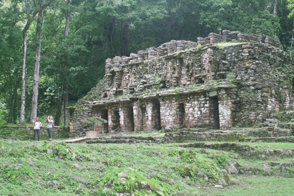 Temple of Yaxhcilán, Chiapas, Mexico