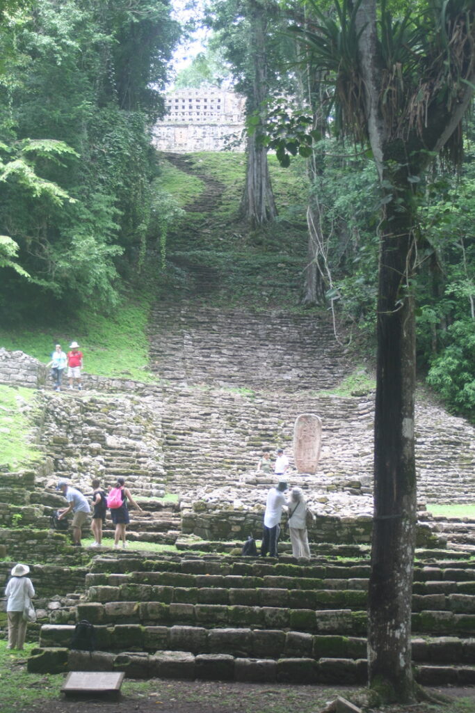 The Maya ruins of Yaxchilán