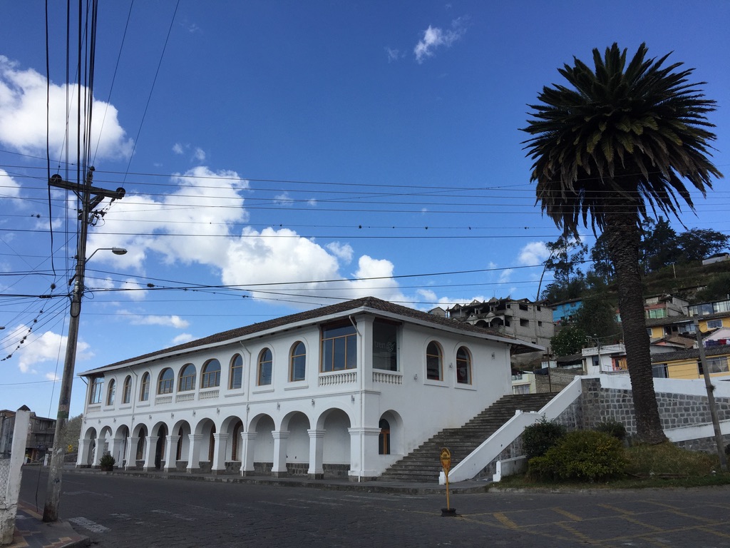 The Otavalo Train station.