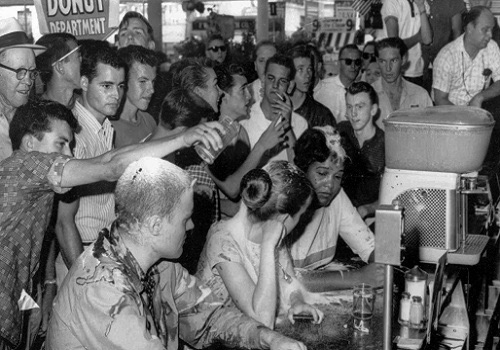 Lunch counter Sit-in, Jackson, Mississippi, May 1963.