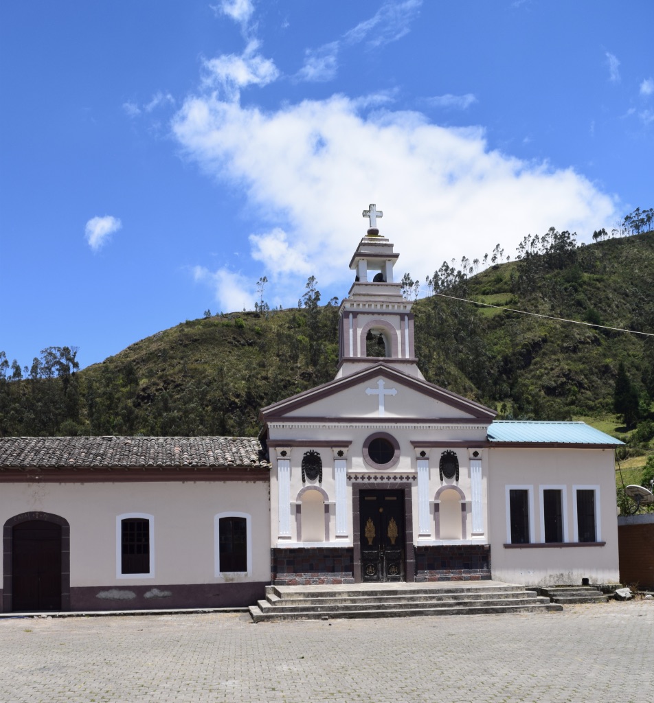 Church of Angochagua, Imbabura, Ecuador