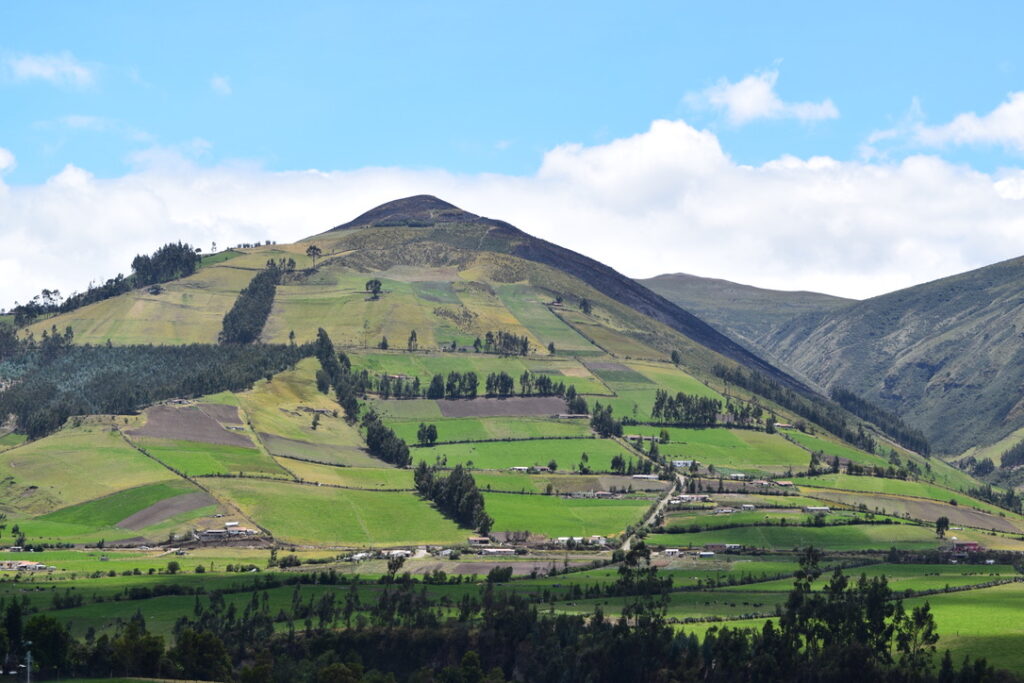 Andean area around Zuleta, Imbabura