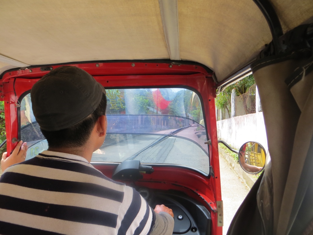 To visit Quiruguá we took a “tuk tuk” to the ruins from the nearby village.