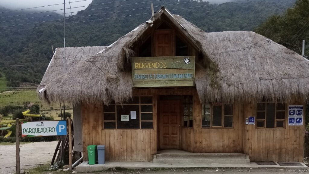 Visitor’s center, Oyacachi.