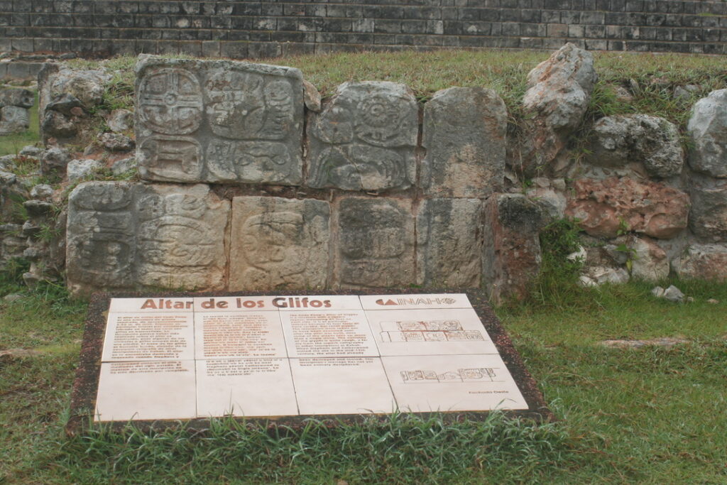 Altar, with description! Kabah