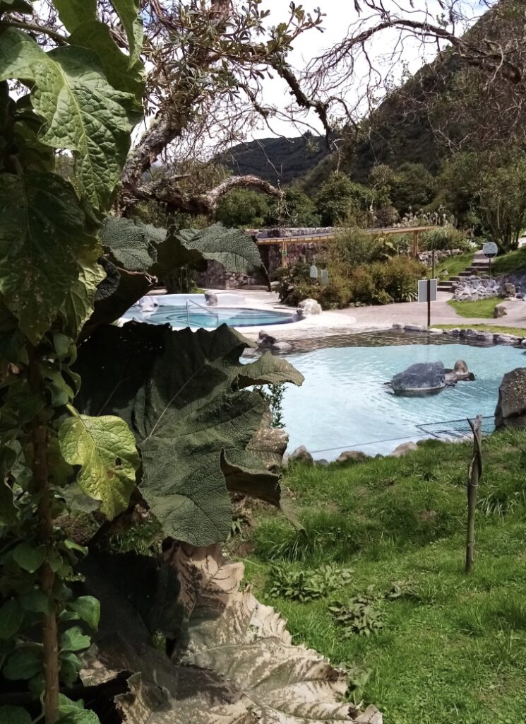 The thermal baths of Papallacta