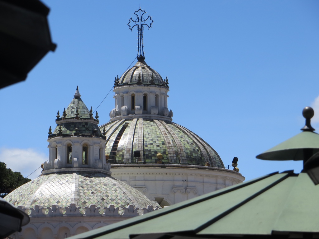 Dome of the Jesuit church of La Compañia, Quito