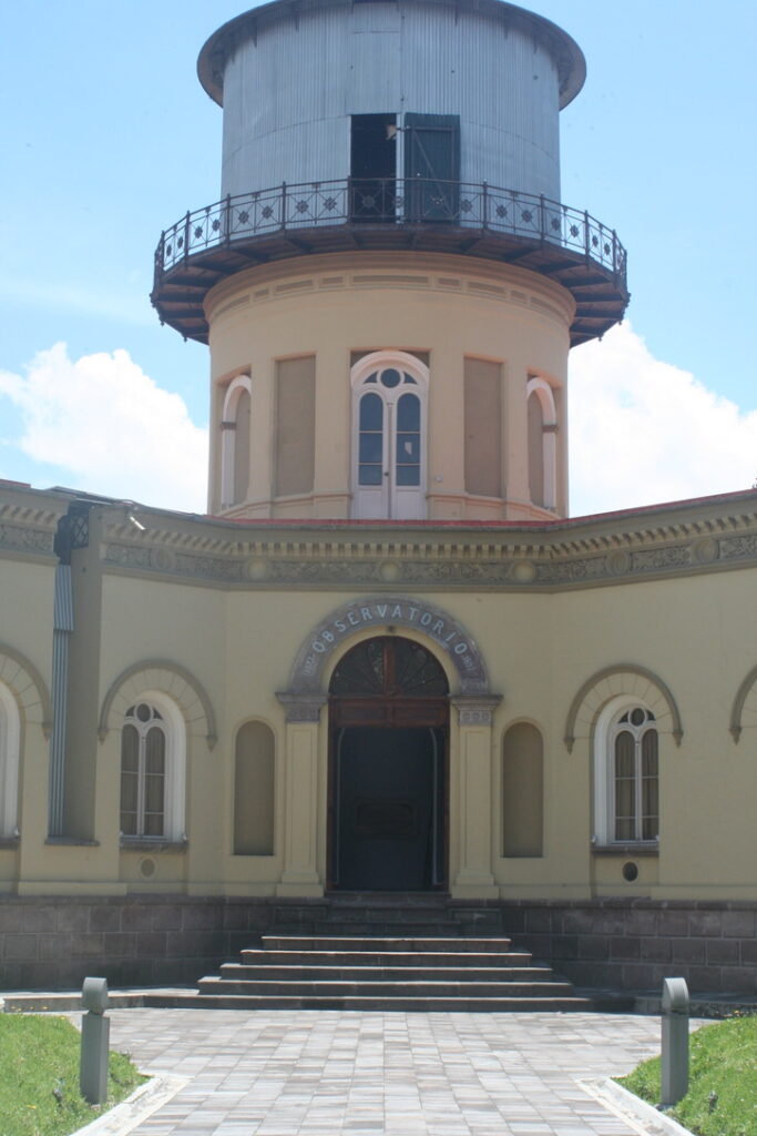 Observatorium of Quito, located in the Ejido Park.