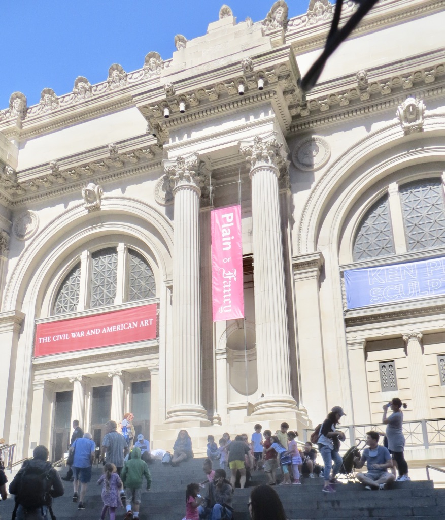 Visit to the Metropolitan Museum, Manhattan, New York.