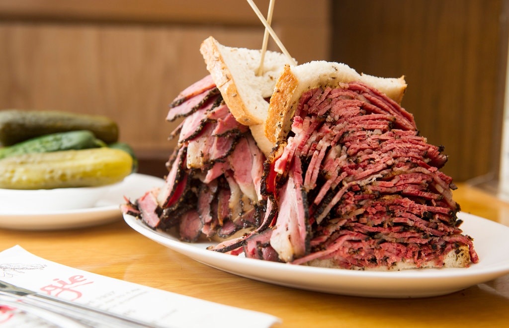 When you visit Manhattan, New York you can’t pass up a Pastrami Sandwich by Carnegie Deli 