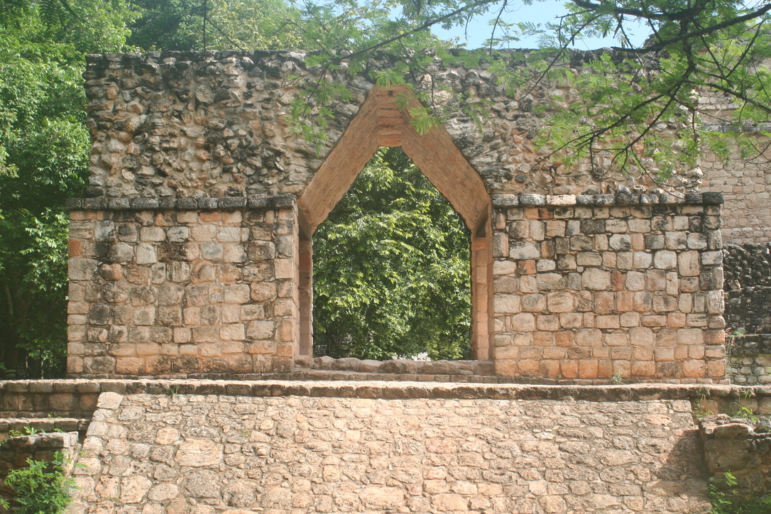 Maya ruin at Ek Balam, Yucatán, Mexico.