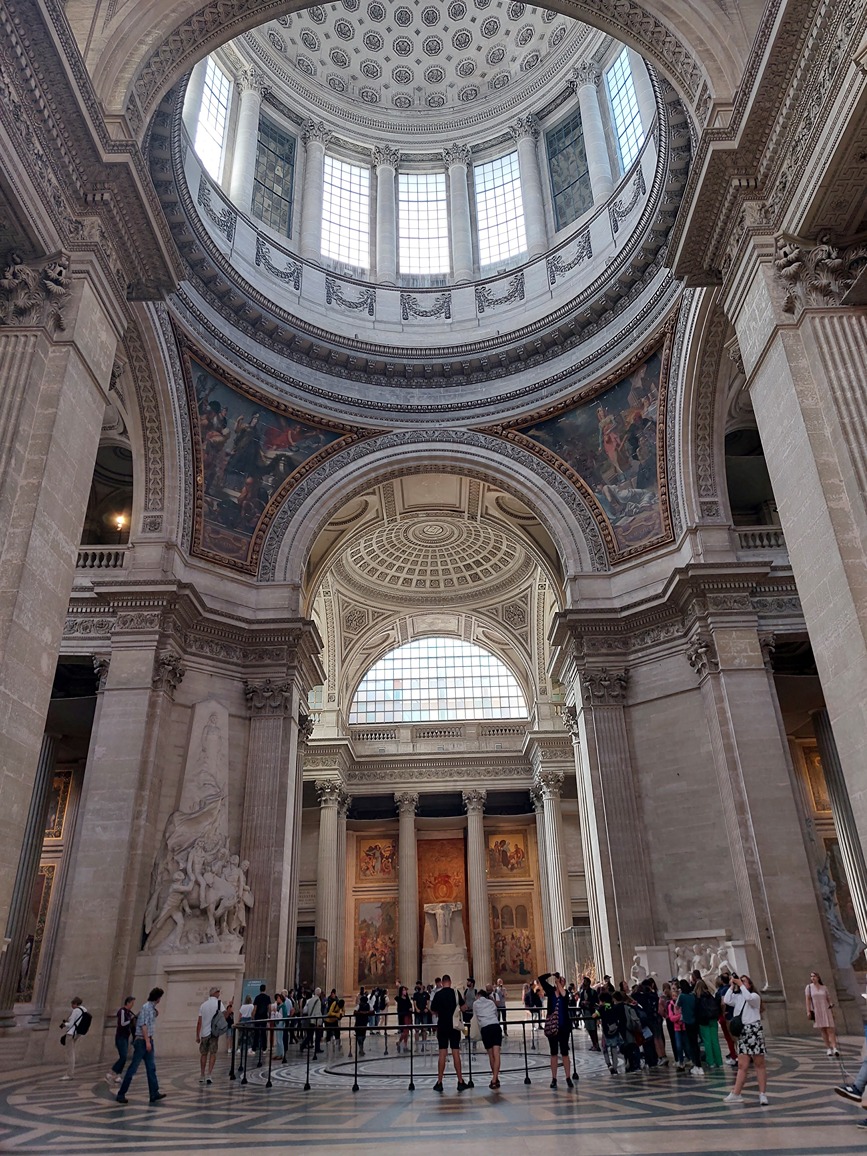 Impressions of the Pantheon, Paris.
