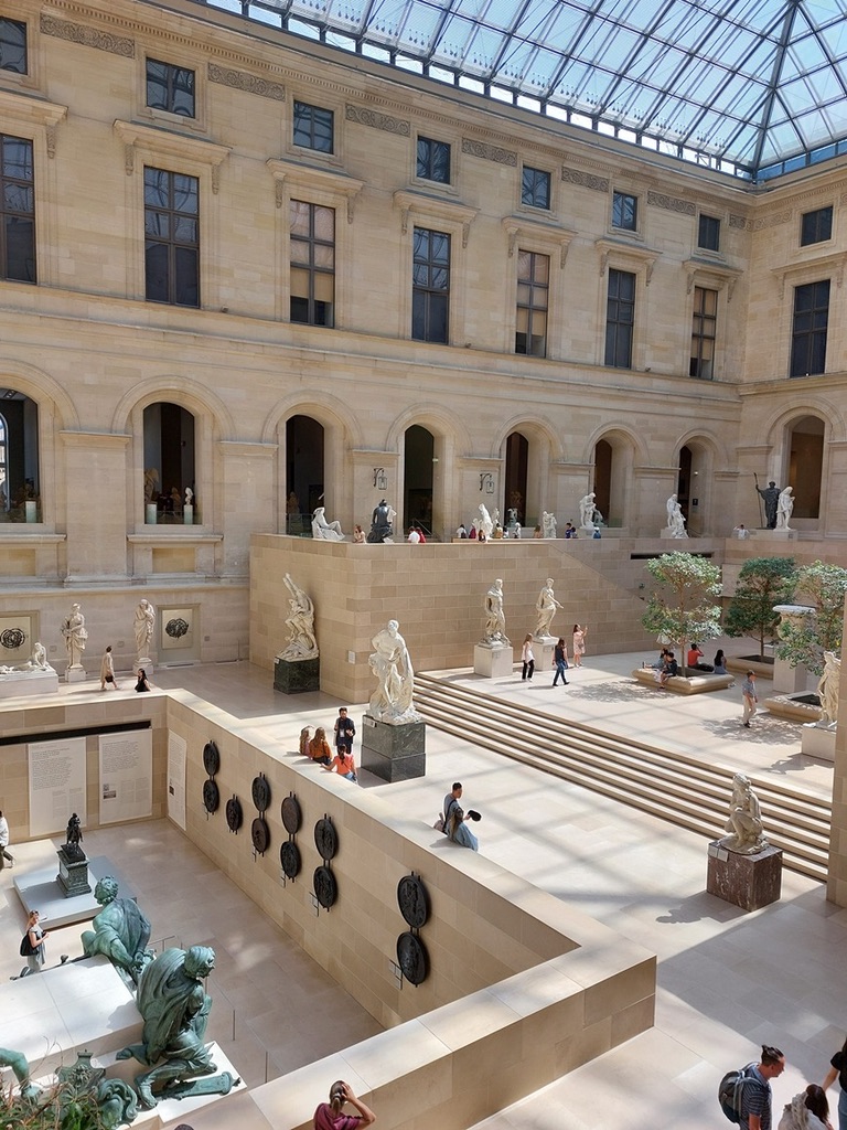 Impressions of the Louvre Museum, Paris