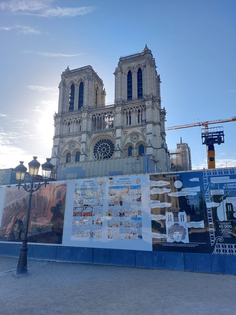 The Notre-Dame, Paris.