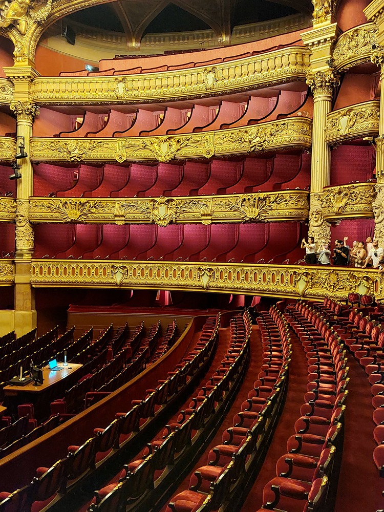 Impressions of the Opera Garnier, Paris.