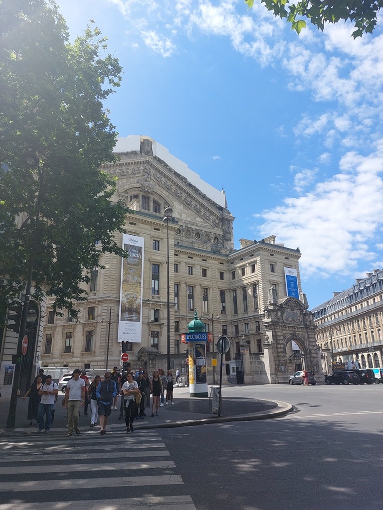 Impressions of the Opera Garnier, Paris, France.