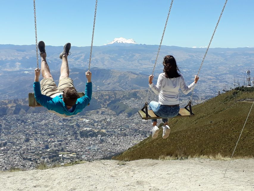 Swinging high above Quito