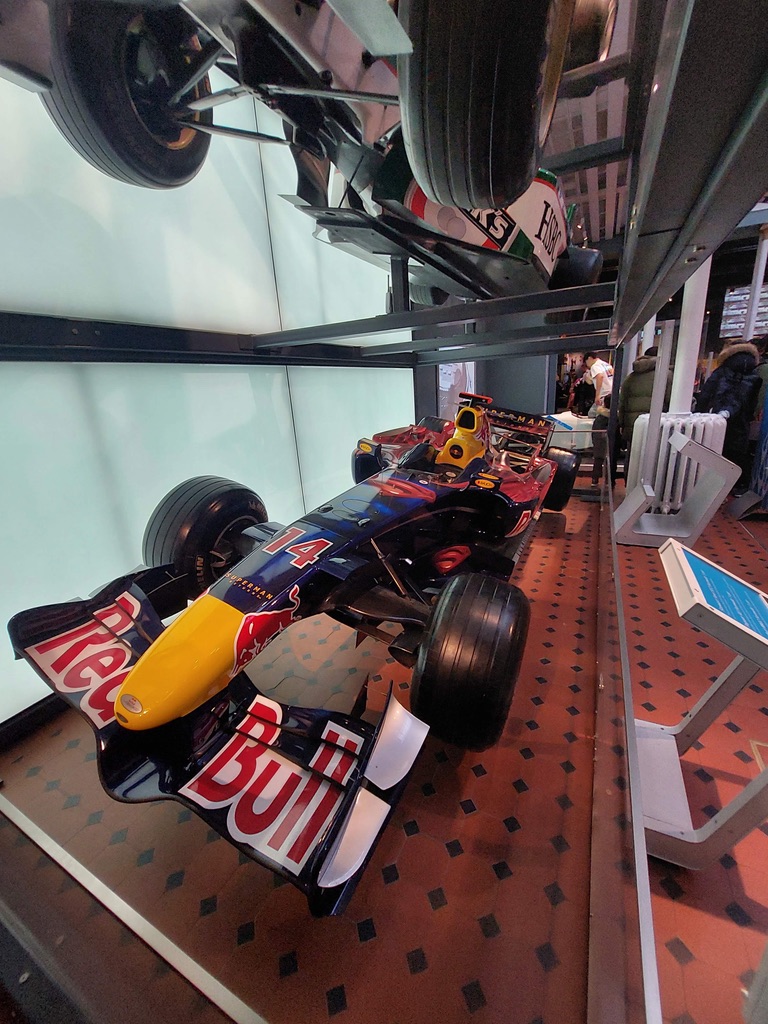 Impressions of the National Museum of Scotland, Edinburgh. A Red Bull F1 racing car.