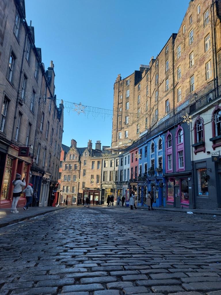 Victoria Street, Edinburgh, Scotland.