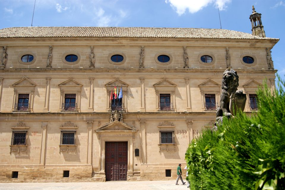 Front view of the City Hall of Úbeda, Spain.