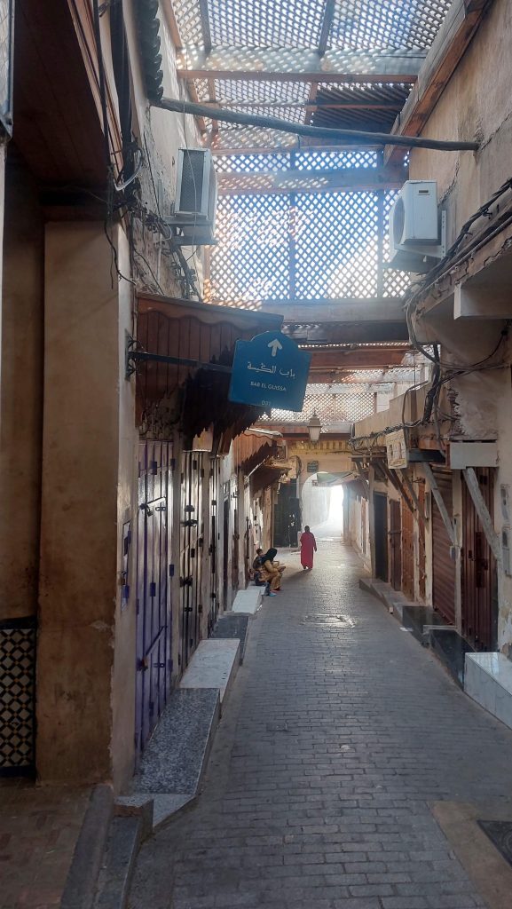 Impressions of a visit to the medina or inner city of Fes, Morocco. 