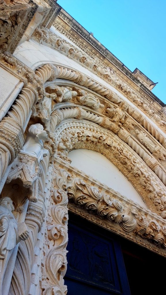 Impression of the exterior of the St. James Cathedral in Šibenik, Croatia.