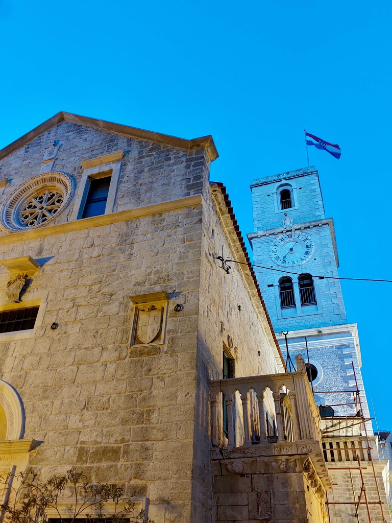 Impression of our visit to the exterior of the St. James Cathedral in Šibenik, Croatia.