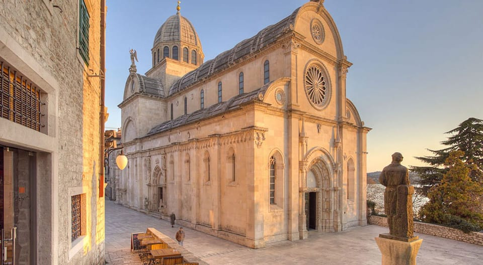 The famous St. James Cathedral of Šibenik. 