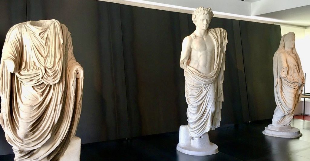 Part of the Roman Statue collection of the Archeological Museum of Zadar. 