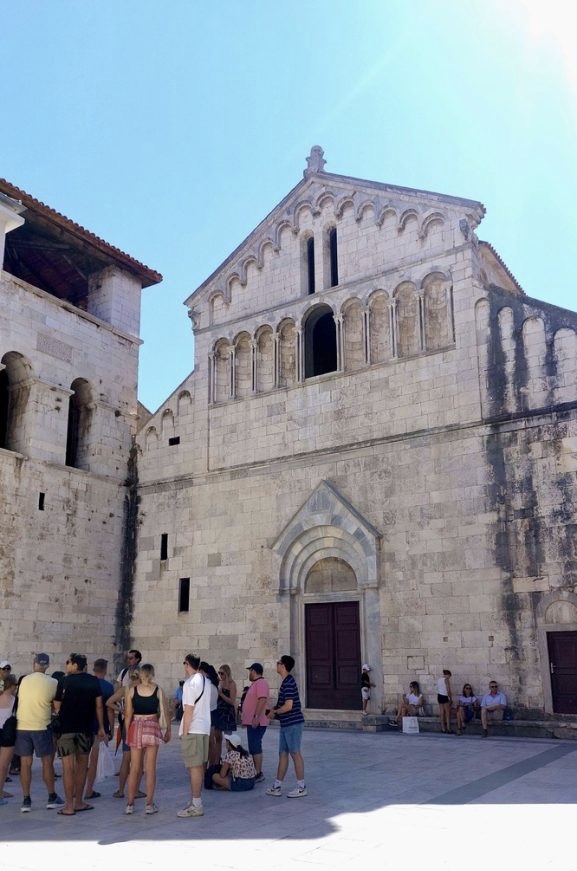 A visit to the Church of Saint Chrysogonus, Zadar, Croatia.