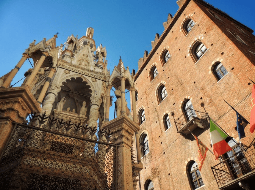 A visit to the family grave of the Scaligeri is prominently present in Verona's city center.