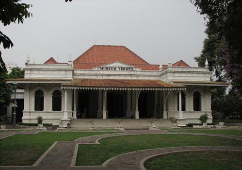 Front view of Museum Tekstil, South Jakarta.